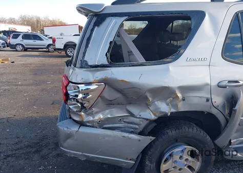 2001 Toyota Sequoia Limited V8 from USA, damaged, VIN 5TDBT48A11S003945